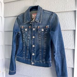True Religion Denim Jacket - Small